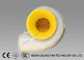 White Yellow FRP Industrial Hot Air Blower Customized Size Ventilator