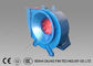 Large Flow Industrial Blower Fan Direct Drive Centrifugal Blower Blue Color
